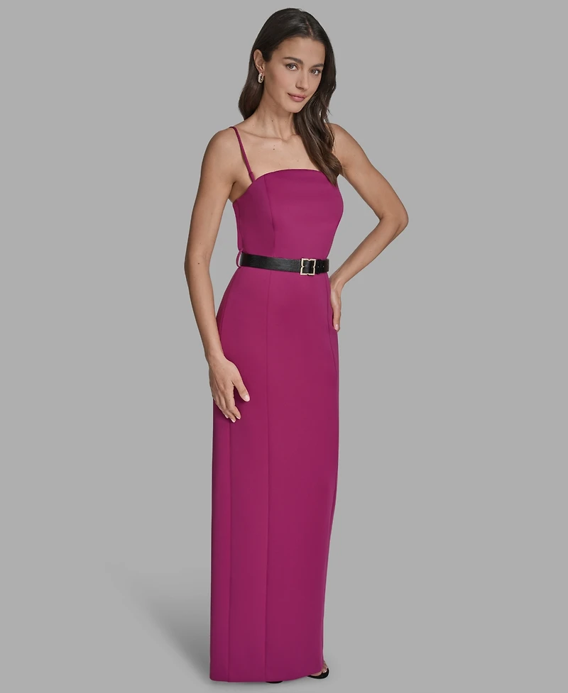 Scuba Belted Maxi