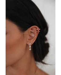 Untamed Petals Baha Crystal Earrings