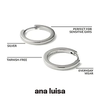 Ana Luisa Huggie Hoops