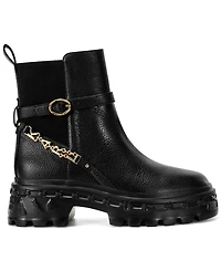 Karl Lagerfeld Paris Women's Laelith Zip Up Booties