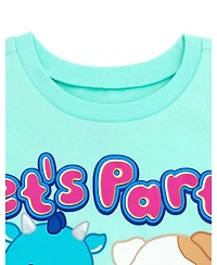 Squishmallows Girls Drop Shoulder T-Shirt