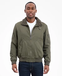 Lucky Brand Men's Long Sleeves Flight Jacket
