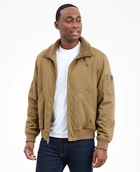 Lucky Brand Men's Long Sleeves Flight Jacket