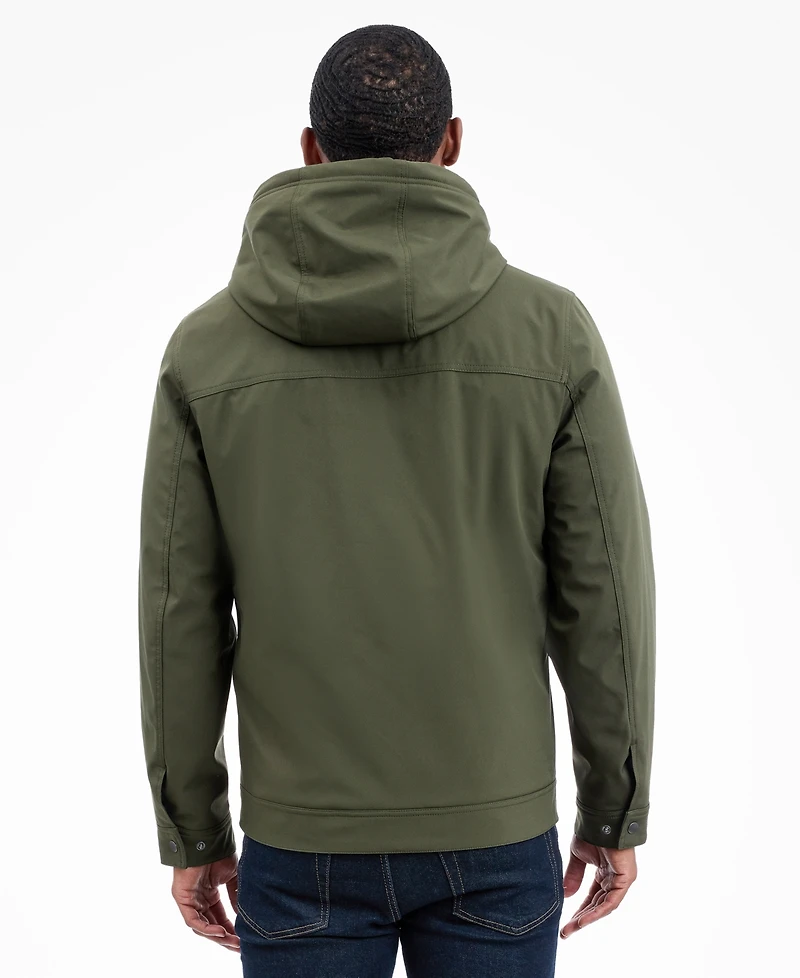 Lucky Brand Men's Long Sleeves Softshell Jacket