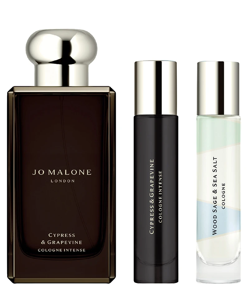 Jo Malone London 3-Pc. Cypress & Grapevine & Wood Sage & Sea Salt Cologne Gift Set