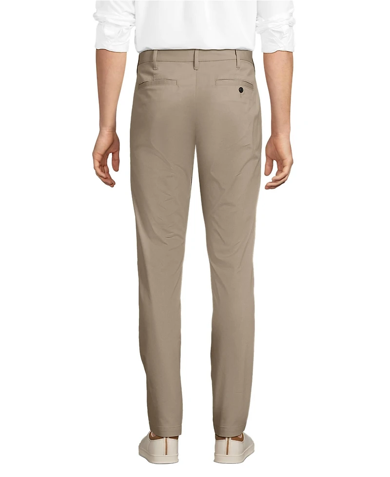 Lands' End Men's Travel Kit Slim Fit Chino Pant