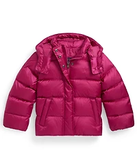 Polo Ralph Lauren Girls 2T-6X Metallic Hooded Jacket