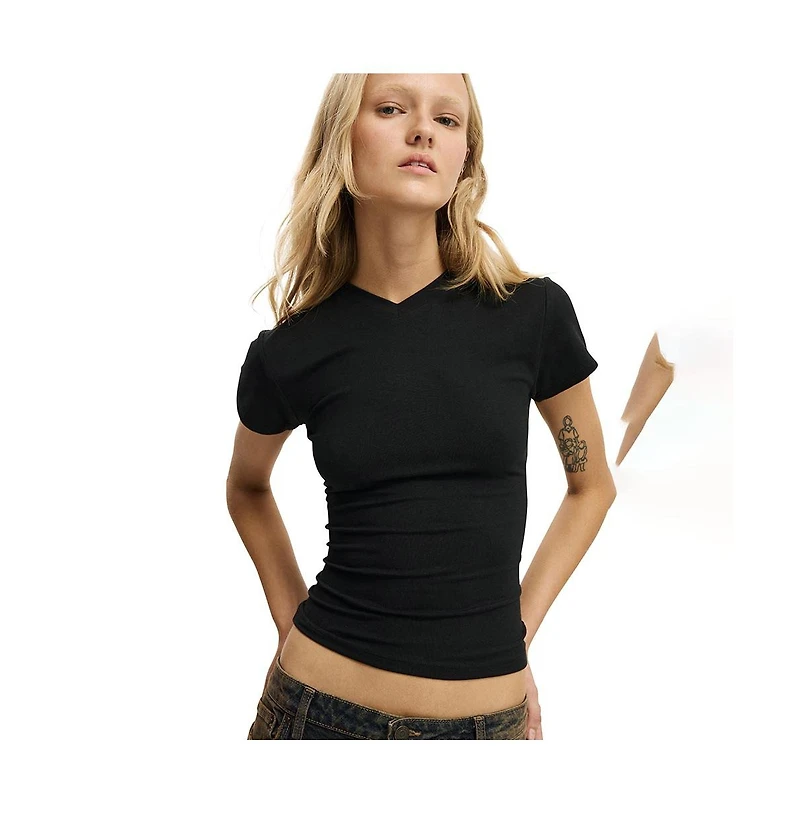 Cotton On Women's All Day V Neck Tee