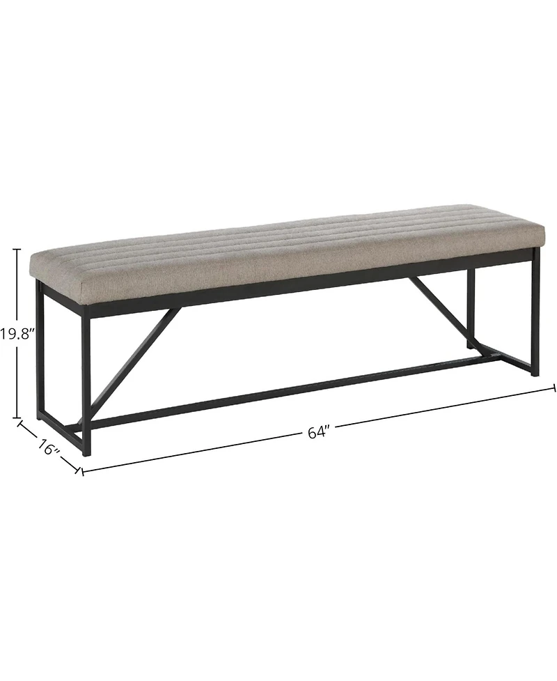 Intercon Eden 64"" Backless Bench