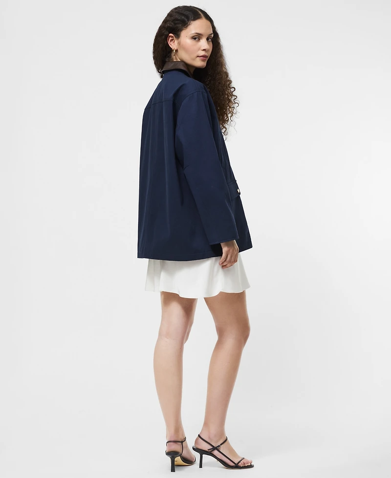 French Connection Women's Barn Long Sleeve Jacket