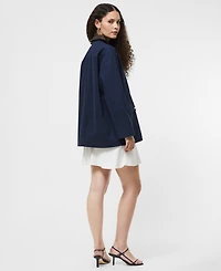 French Connection Women's Barn Long Sleeve Jacket