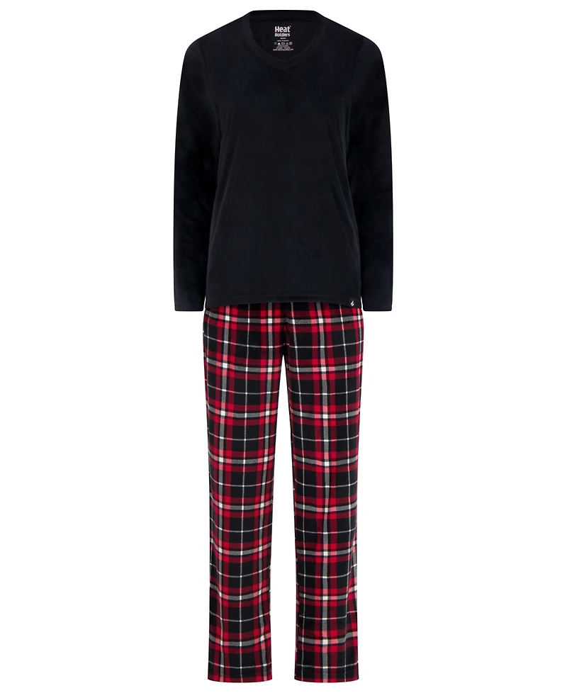Heat Holders 2-Piece Women's Pajama Top and Pants Set