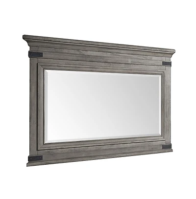 Intercon Chesser Mirror in Brushed Steel