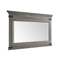 Intercon Chesser Mirror in Brushed Steel