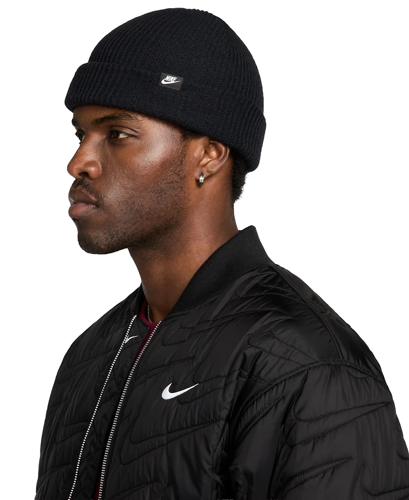 Nike Men's Gray Futura Terra Cuffed Knit Hat