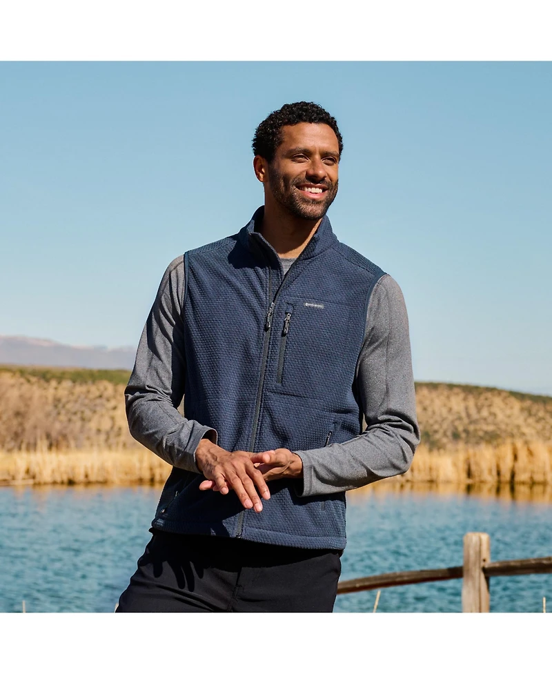 Free Country Men's Brick Fleece Adventure Vest