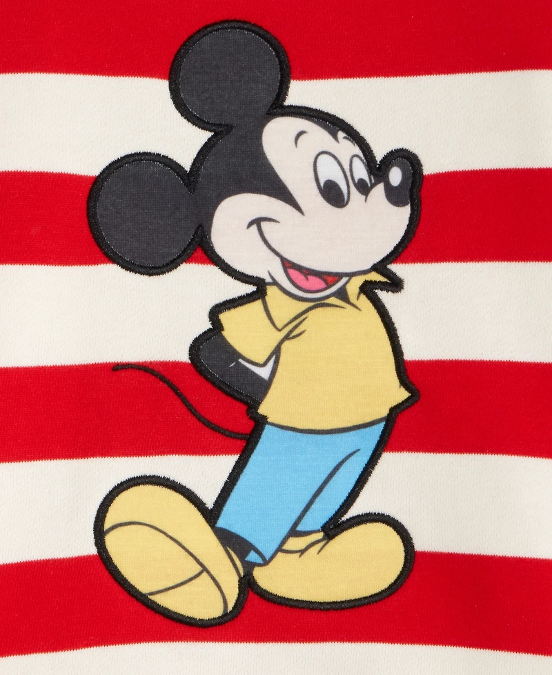 Disney | Macy's Baby Mickey Mouse Pullover Sweatshirt & Jogger Pants Set, Exclusive