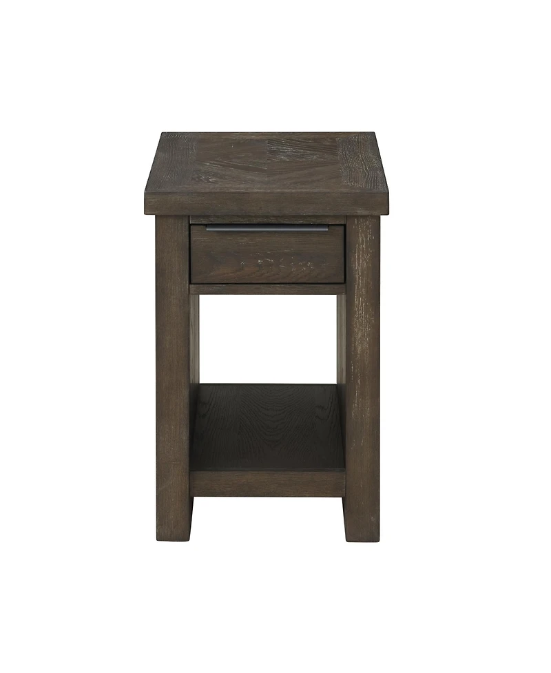 Intercon 16 x 24 Chairside Table in Reclaimed Chevron