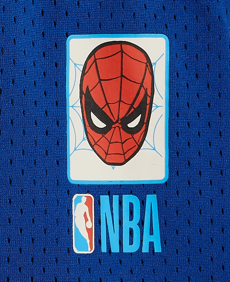 Macy's Marvel X Nba Men's Spider-Man Basketball Shorts, Exclusive