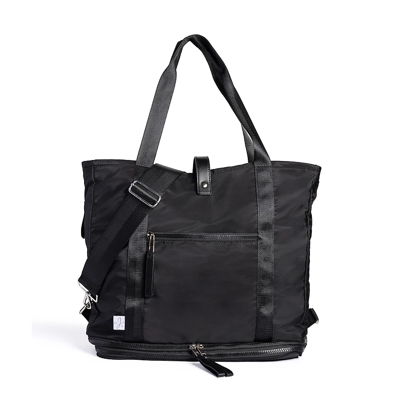Ms. Jetsetter Metro Tote, Black
