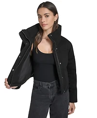 Levi's Women's Regular Cropped Cotton Puffer Jacket