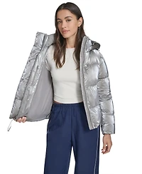 Levi's Women's Regular Quilted Hooded Puffer Jacket