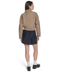 Levi's Women's Regular Faux Suede Bomber Jacket