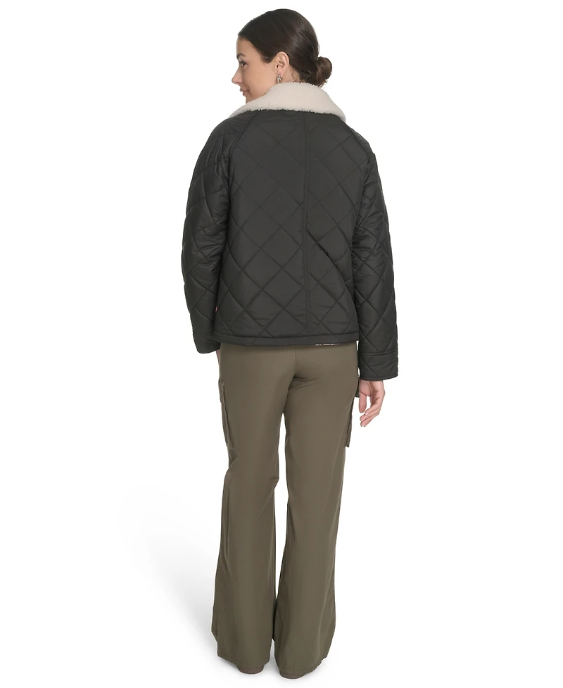 Levi's Women's Regular Diamond Quilted Jacket