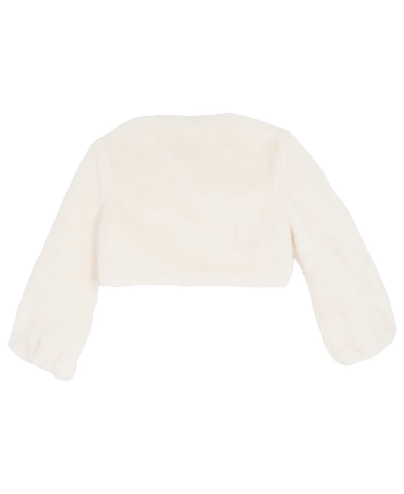 Rare Editions Girls 2T-6X Embellished Long Sleeve Jacket