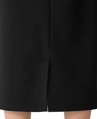 Eileen Fisher Women's Pocket Detail Calf-Length Skirt