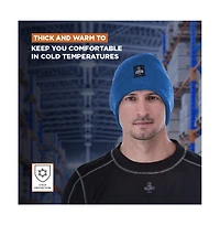 RefrigiWear Men's Watch Cap - Knit Cold Weather Beanie