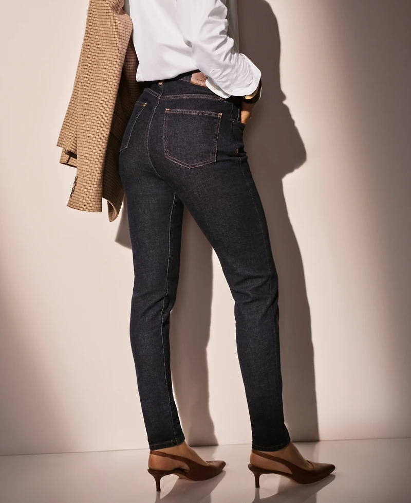 Lauren Ralph Women's High-Rise Skinny Ankle Jeans