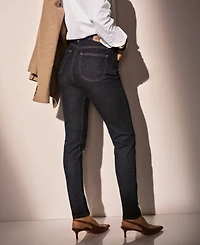 Lauren Ralph Women's High-Rise Skinny Ankle Jeans