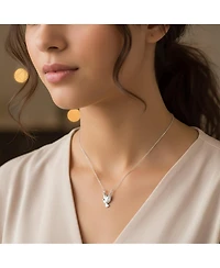 Bling Jewelry Spiritual Faith Dove Pendant Necklace in Sterling Silver - Peace Bird Design