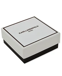 Karl Lagerfeld Paris 2-Pc. Imitation Pearl Gold-Tone Orchid Slider Bracelet Set