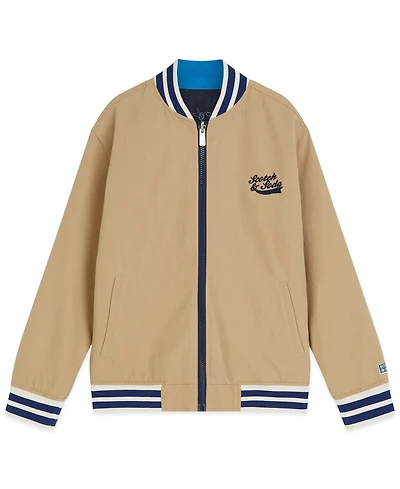 Scotch & Soda Boys 8-16 Reversible Bomber Jacket