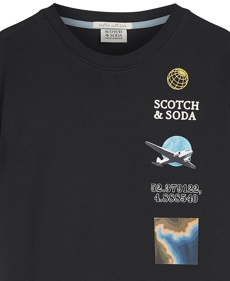 Scotch & Soda Boys 8-16 Graphic Print T-Shirt