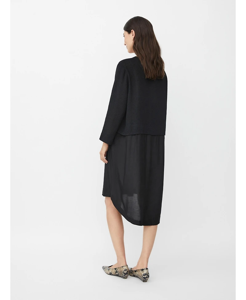 Masai Copenhagen Women's MaNonah 3/4 Sleeve Layered Midi Dress