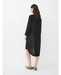 Masai Copenhagen Women's MaNonah 3/4 Sleeve Layered Midi Dress
