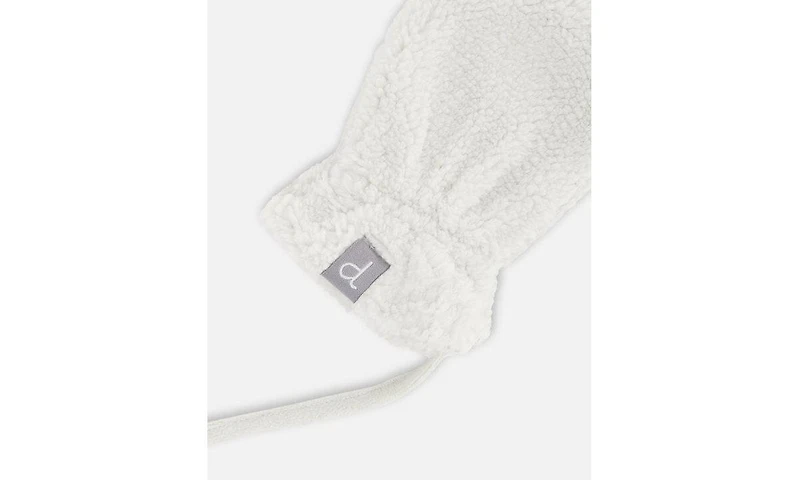 Deux par Deux Baby Unisex Infant Sherpa Mittens - Baby
