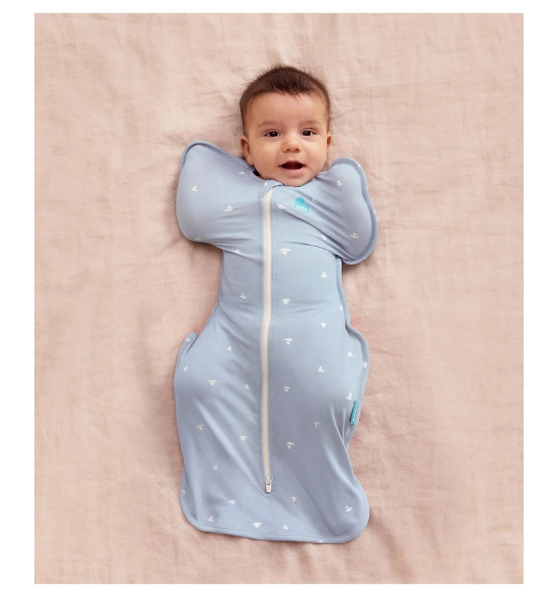 Love To Dream Swaddle Up Sleep Sack - Bamboo 1.0 Tog Lemons Medium (13-19lbs)