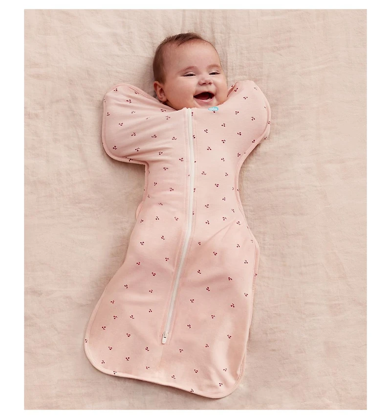 Love To Dream Swaddle Up Sleep Sack - Bamboo 1.0 Tog Lemons Medium (13-19lbs)