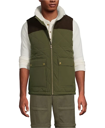 Lands' End Men's Insulated Field Vest