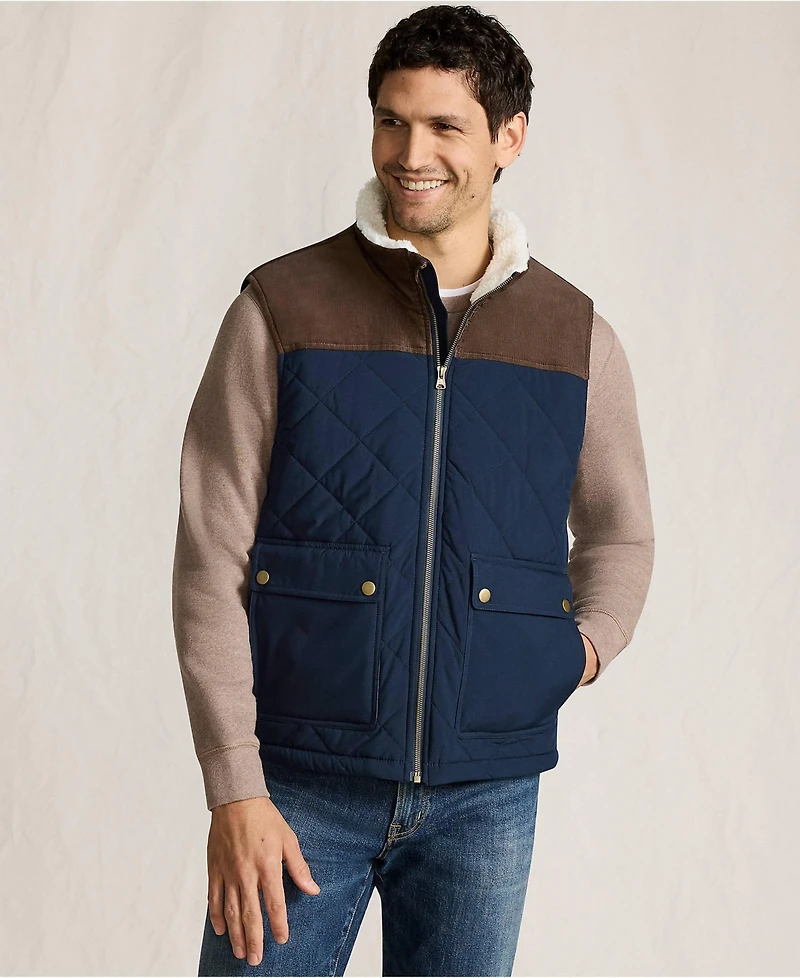Lands' End Men's Insulated Field Vest