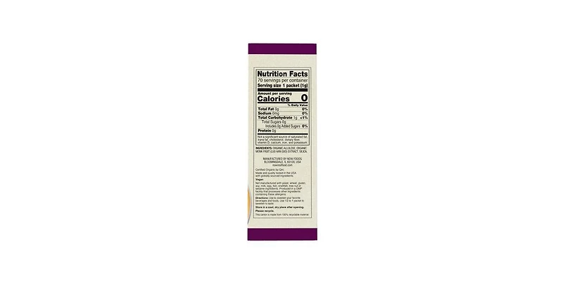 Now Foods Monk Fruit With Allulose Packets, 2.47 Oz