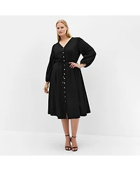 City Chic Women's Kristina Midi Dress