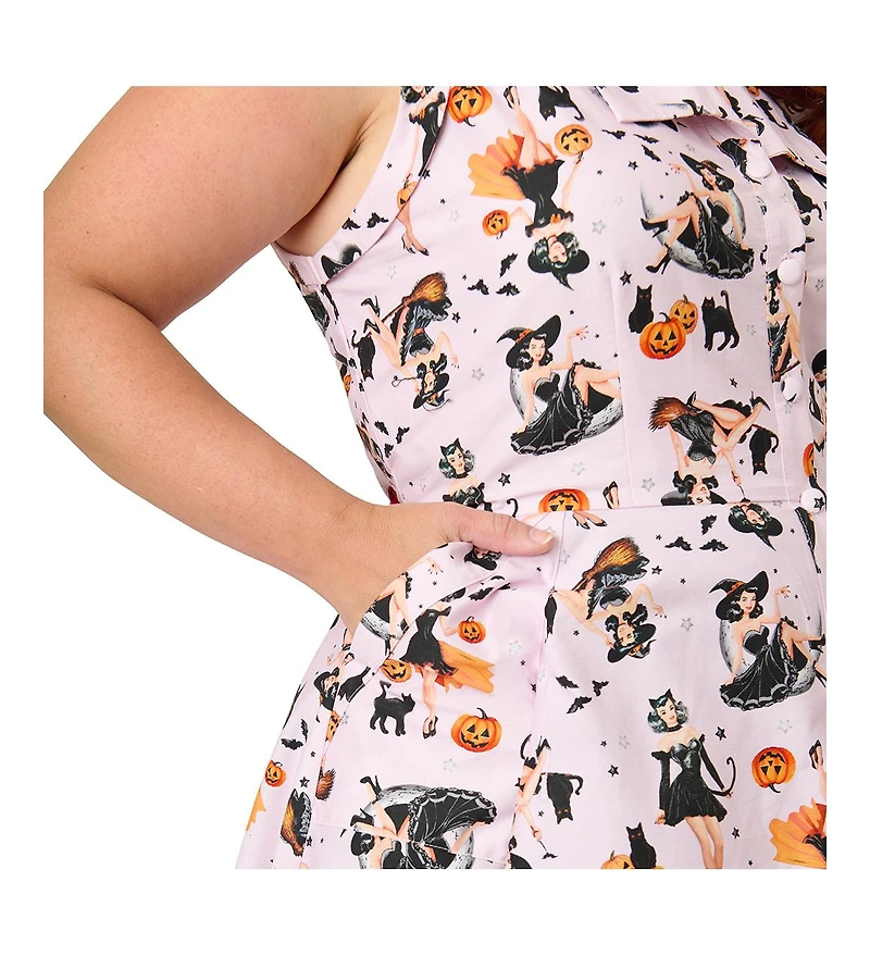 Unique Vintage Plus 1950s Shirt Dress