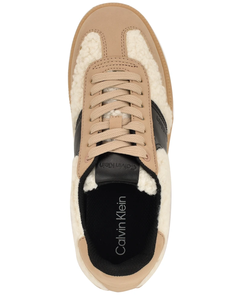 Calvin Klein Women's Nhova Lace-Up Sneakers