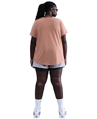 Nike Plus Size Active Sportswear Essentials Short-Sleeve Logo T-Shirt