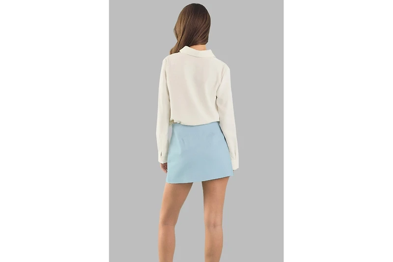 Caldwell Collection Women's Zaire Cut Out Mini Skort
